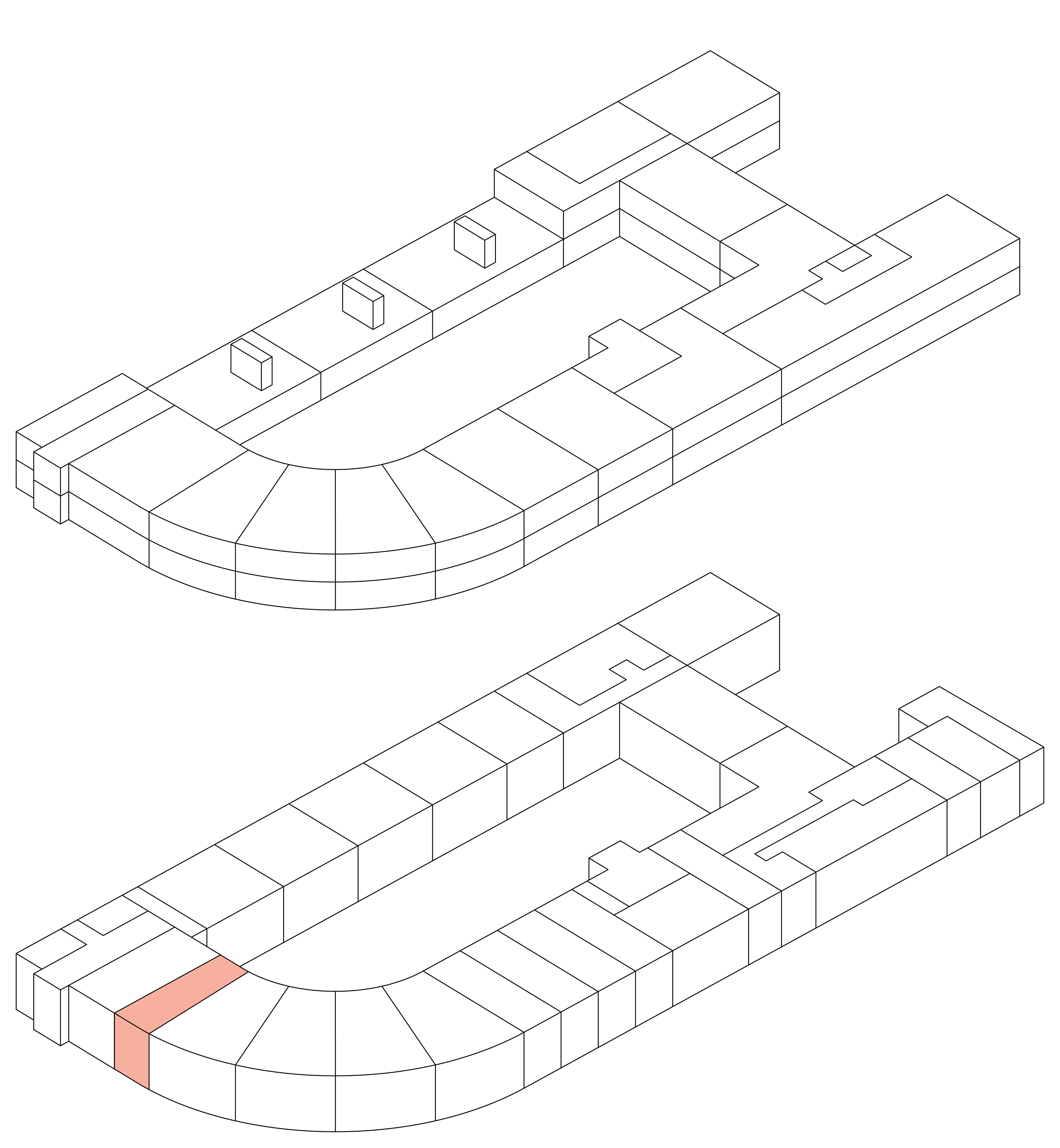 Isometrie Wohnung 02