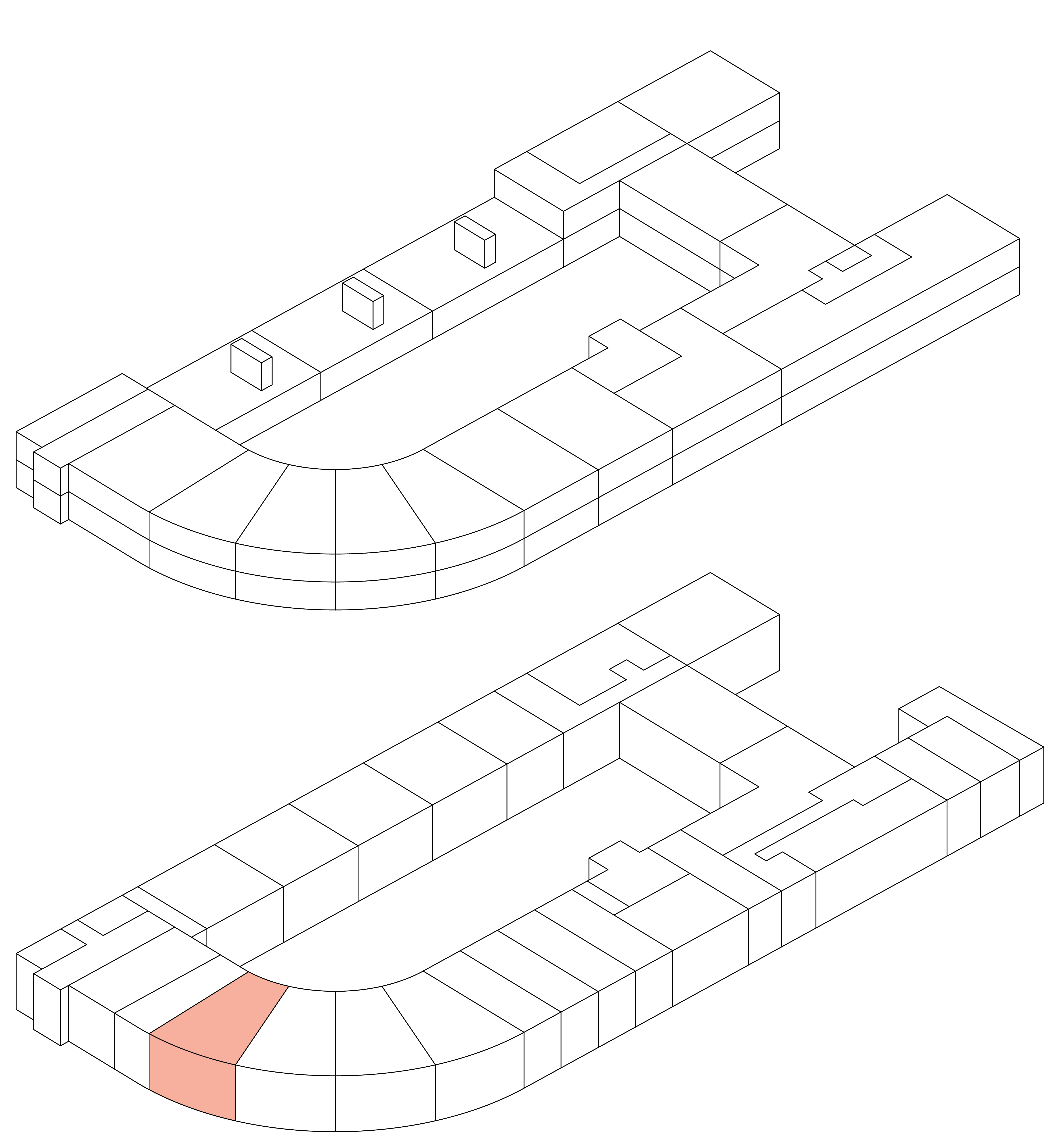 Isometrie Wohnung 03