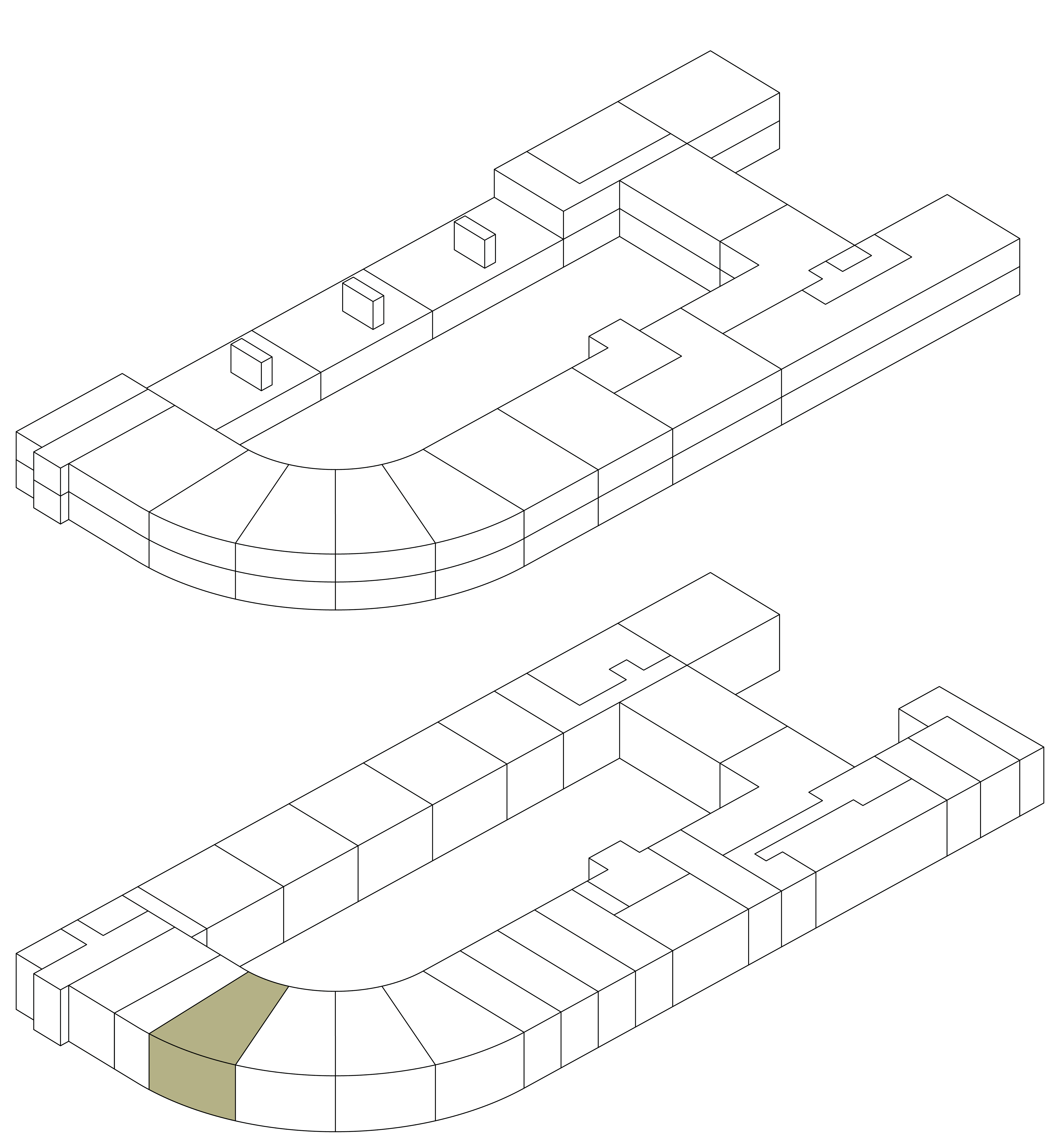 Isometrie Wohnung 03