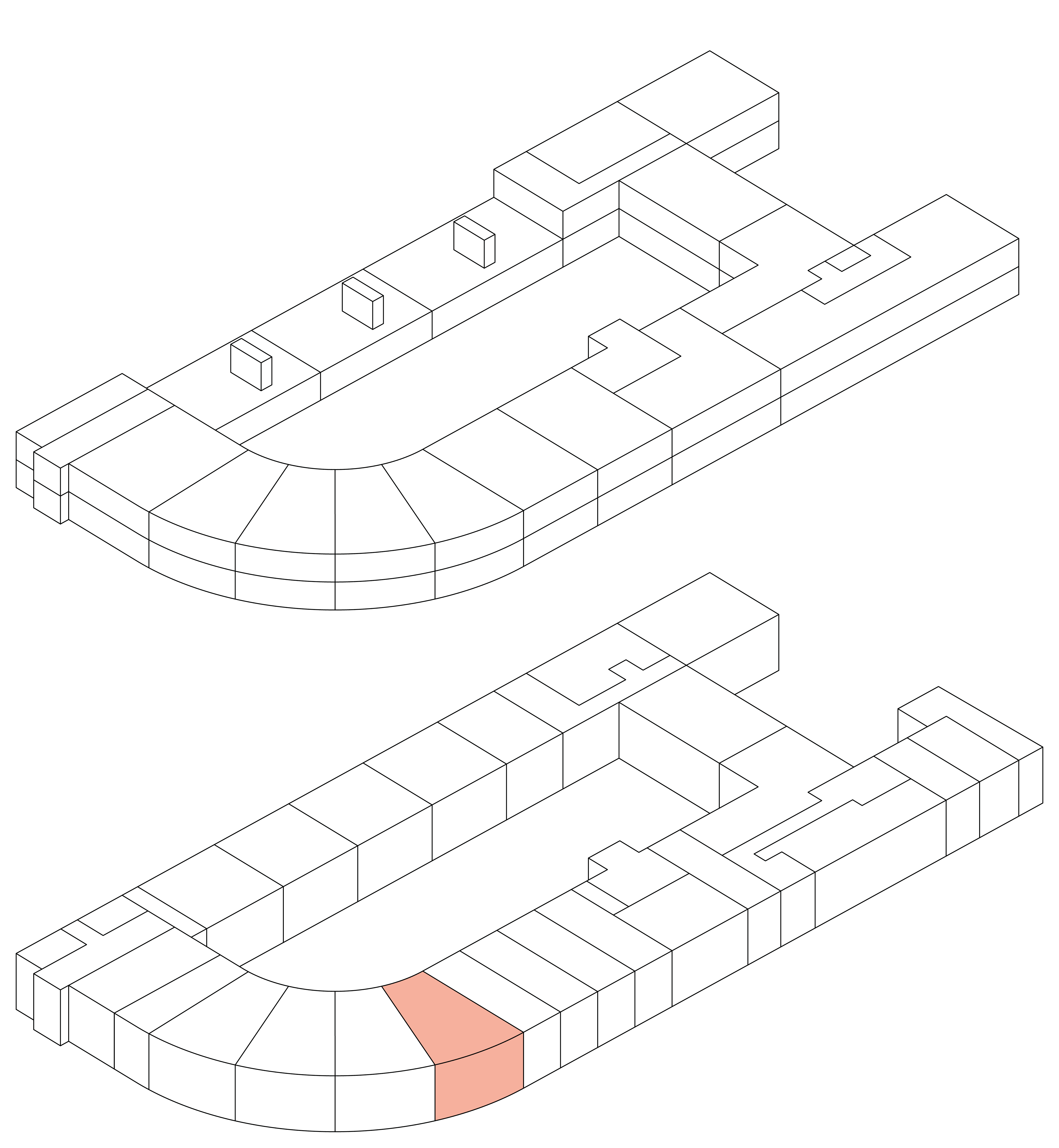 Isometrie Wohnung 06
