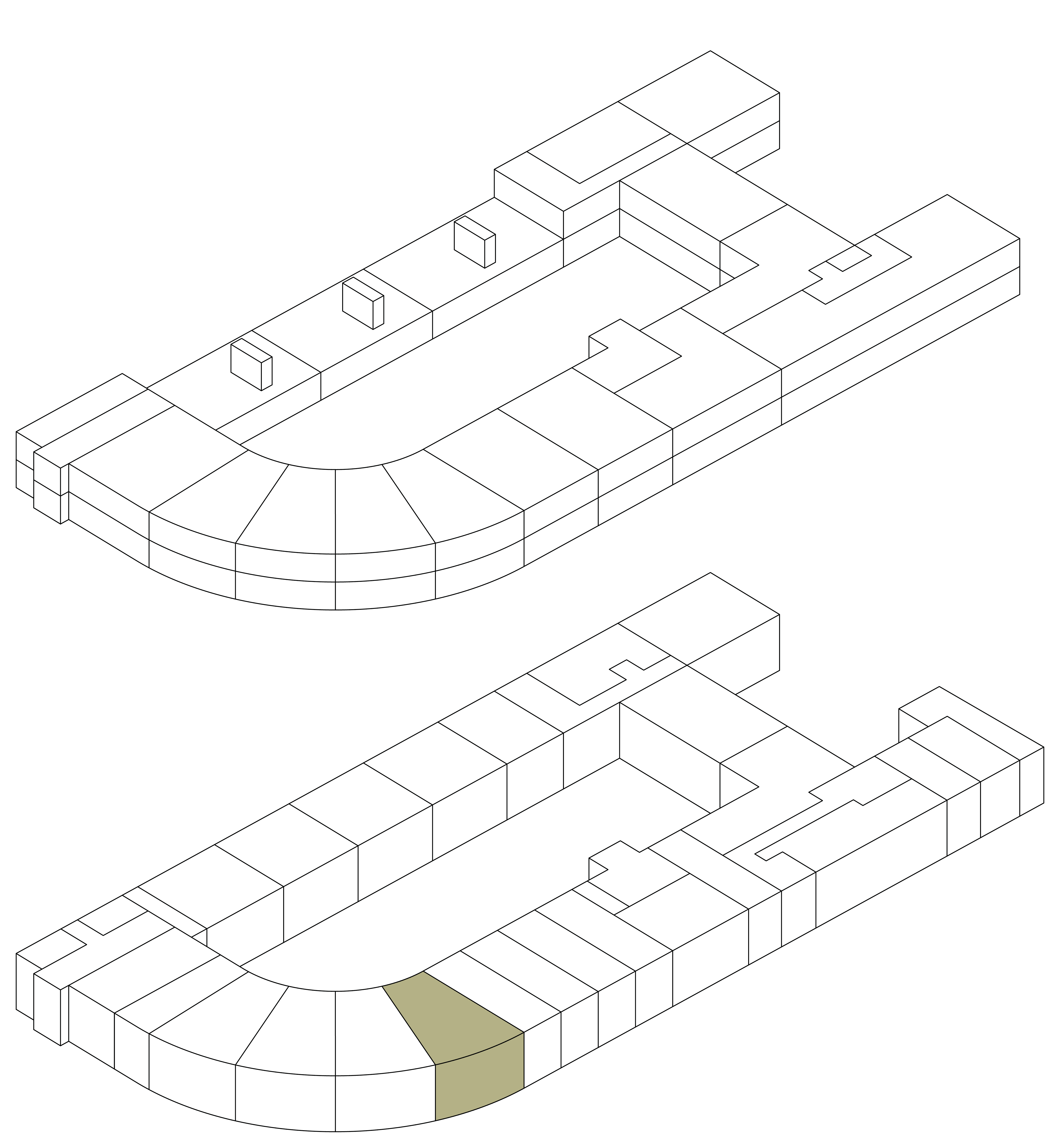 Isometrie Wohnung 06