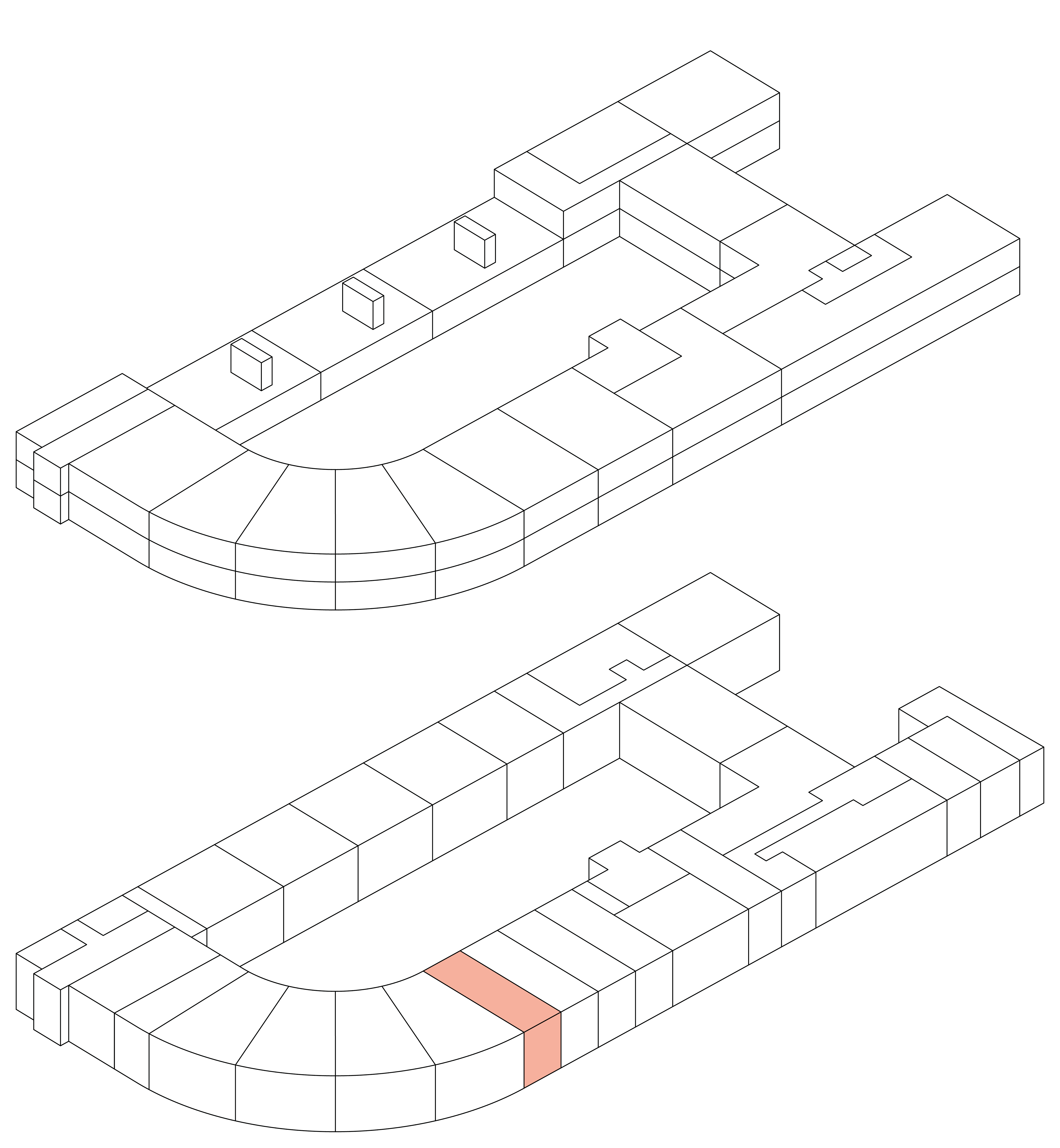 Isometrie Wohnung 07