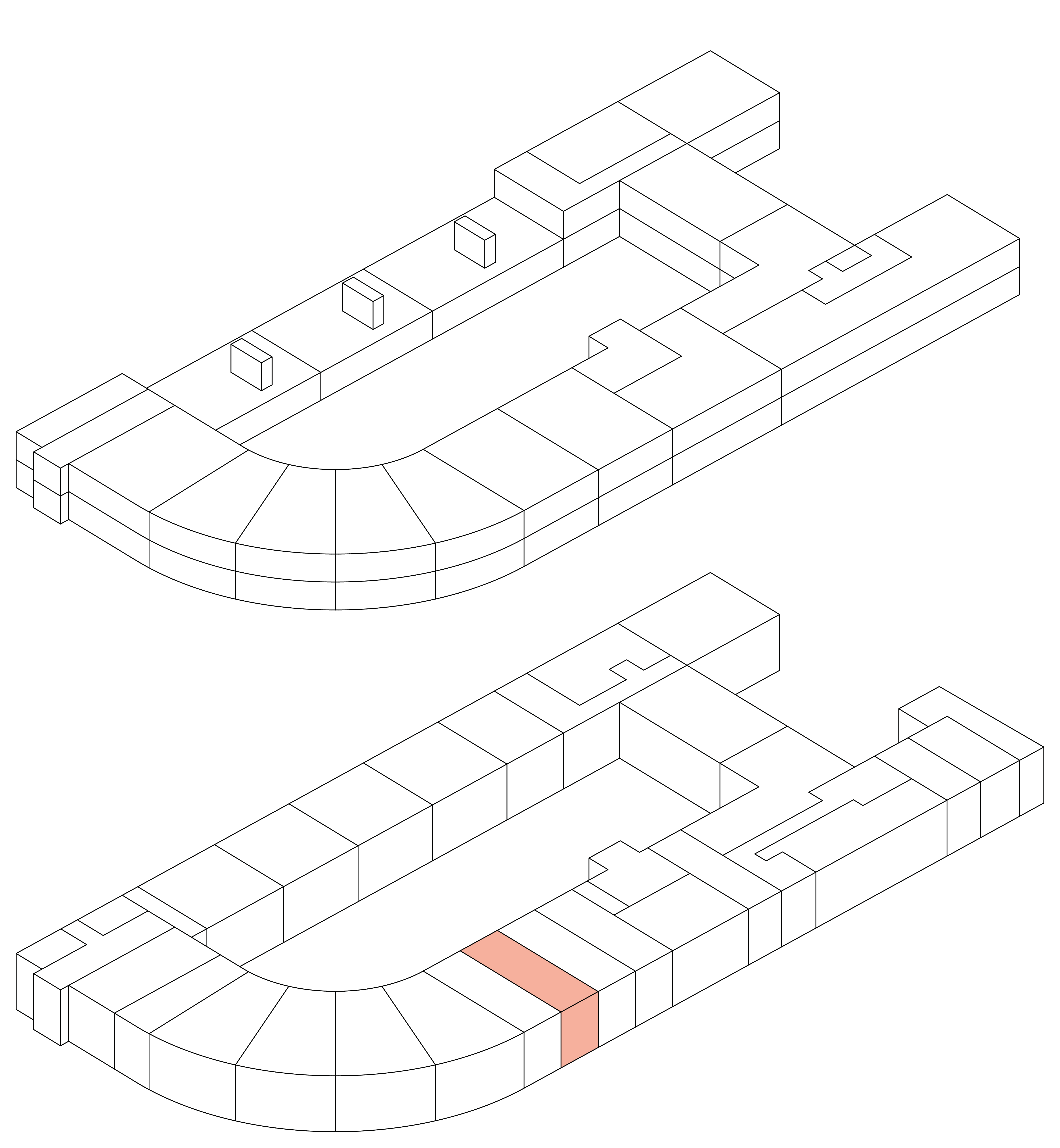 Isometrie Wohnung 08