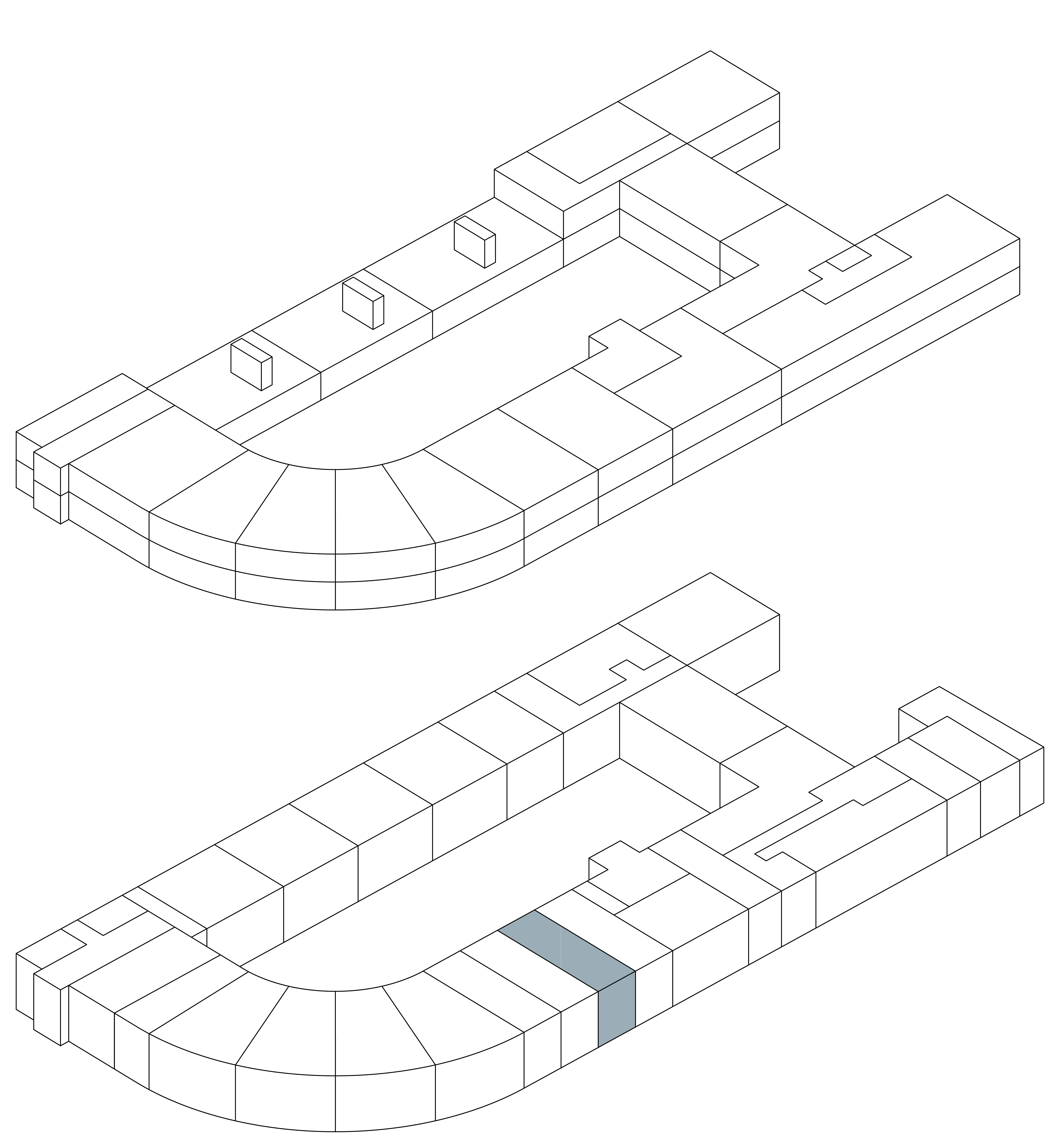 Isometrie Wohnung 09