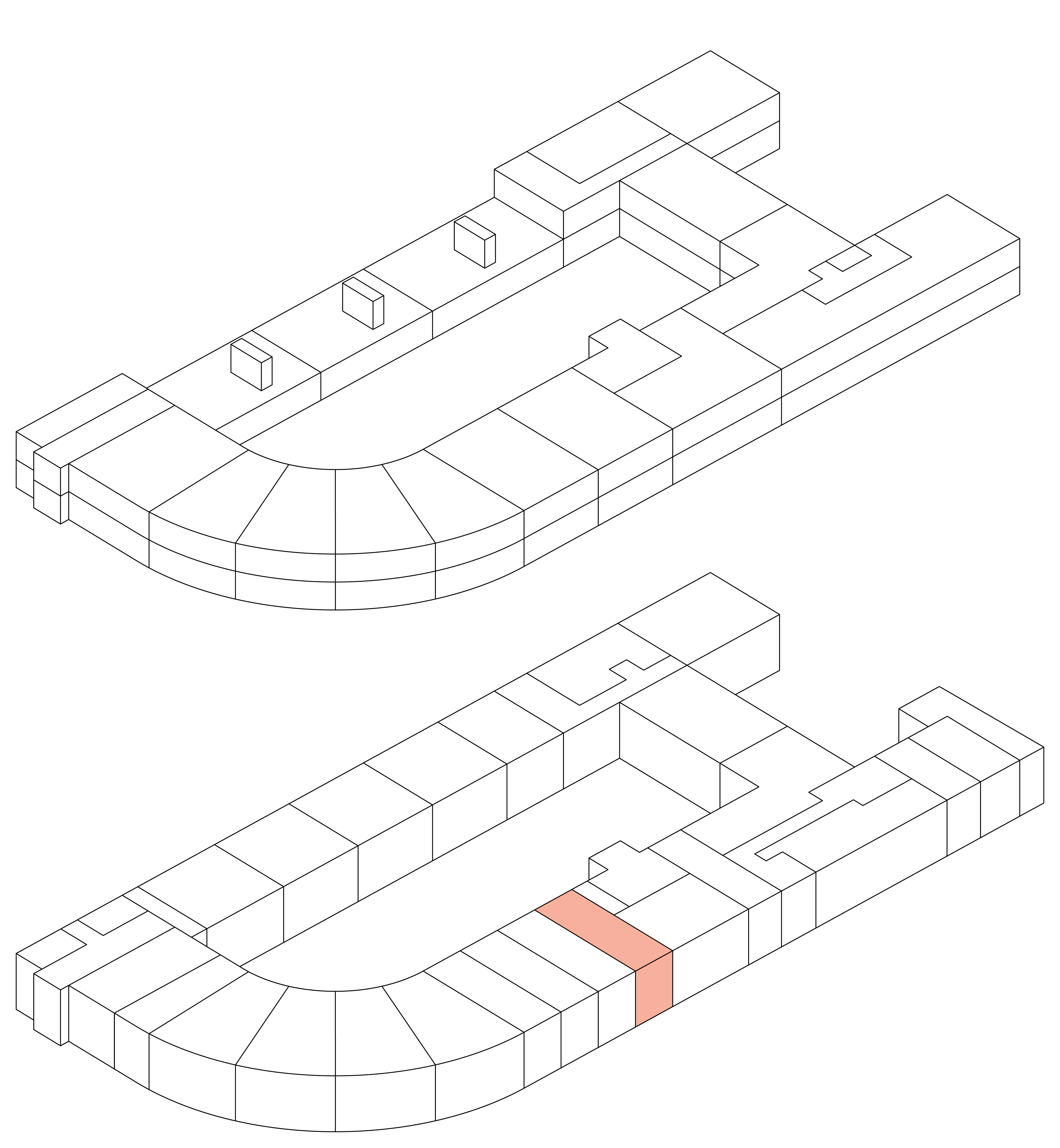 Isometrie Wohnung 10