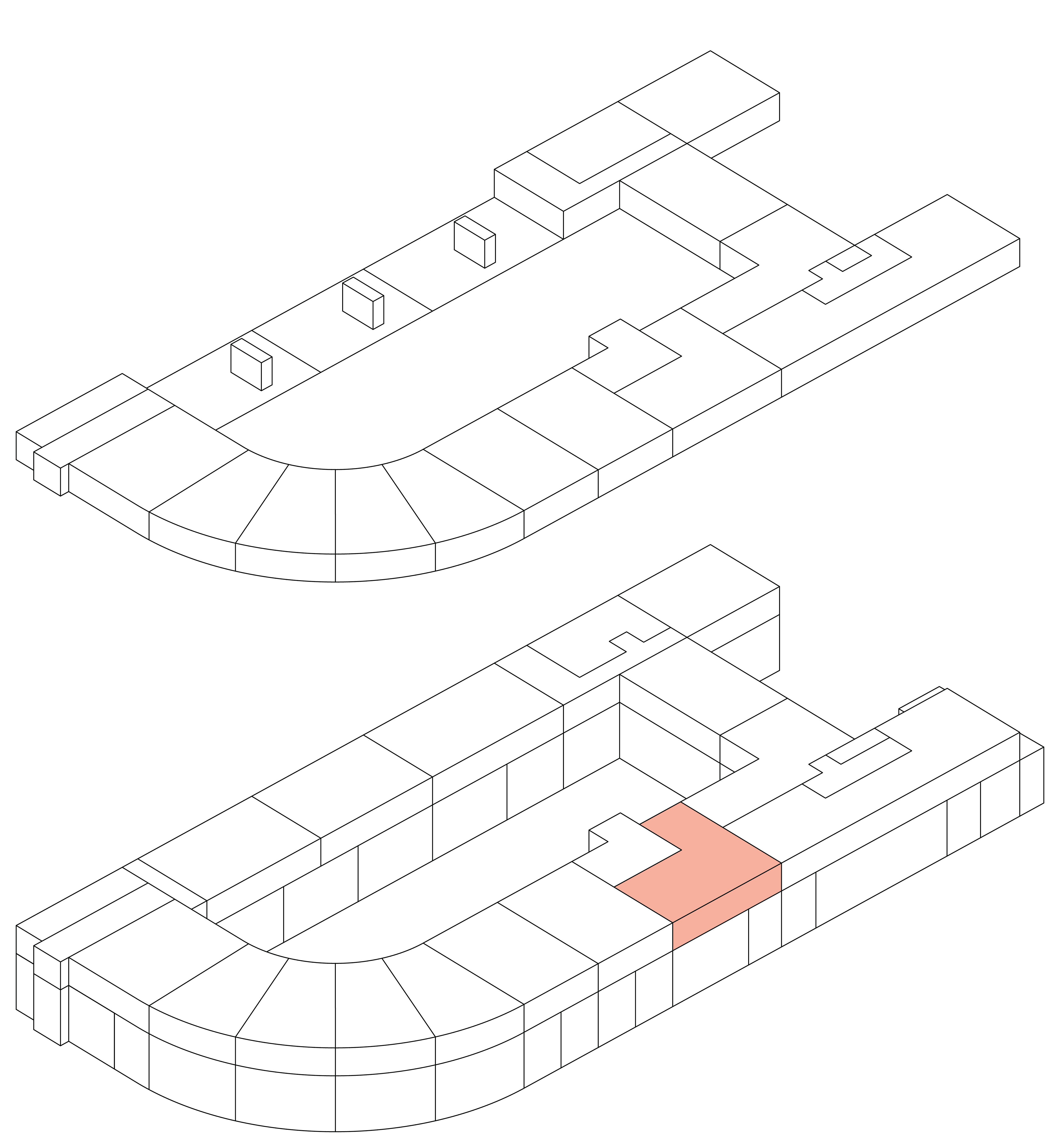 Isometrie Wohnung 21