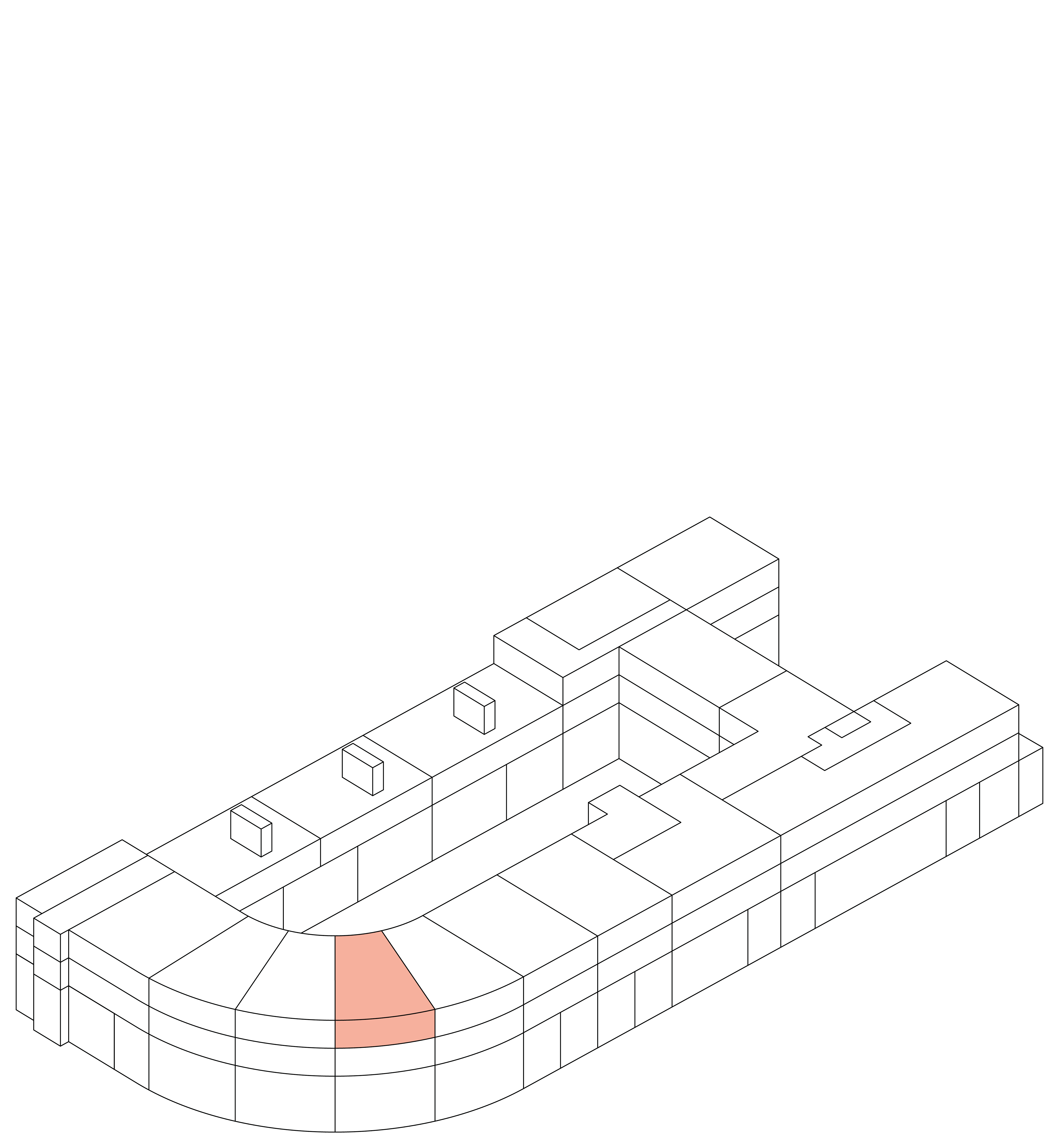 Isometrie Wohnung 27