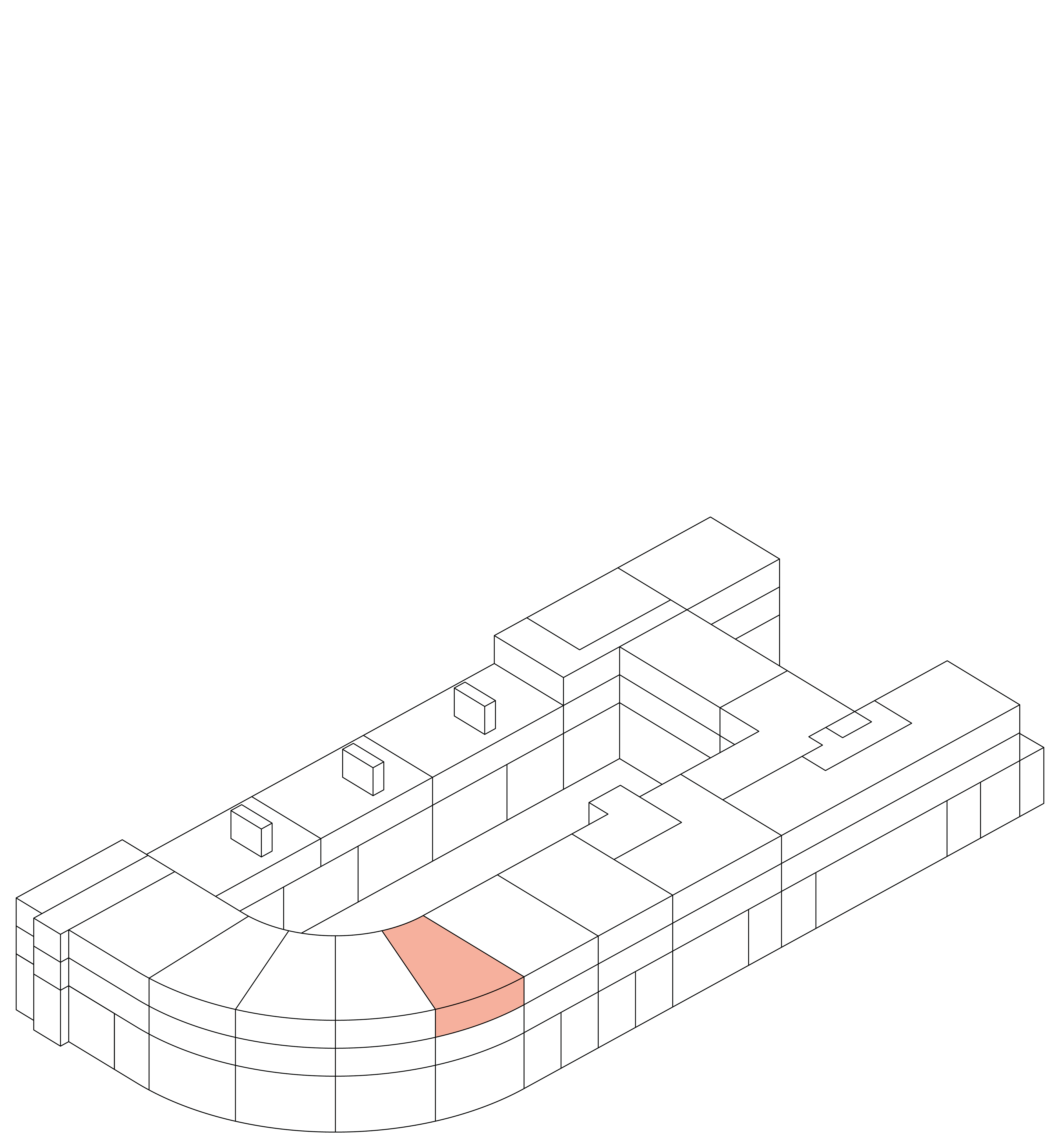 Isometrie Wohnung 28