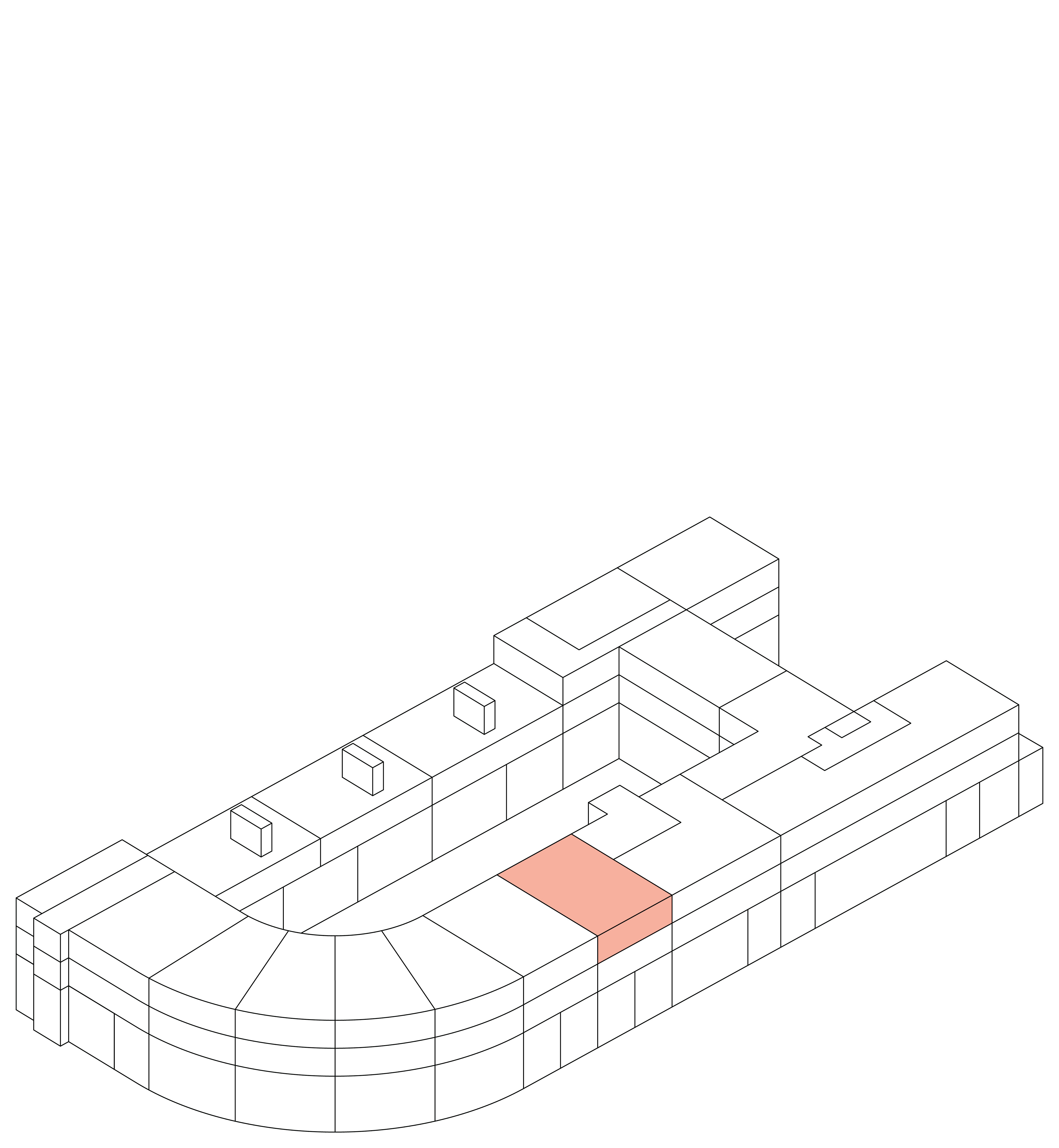 Isometrie Wohnung 30