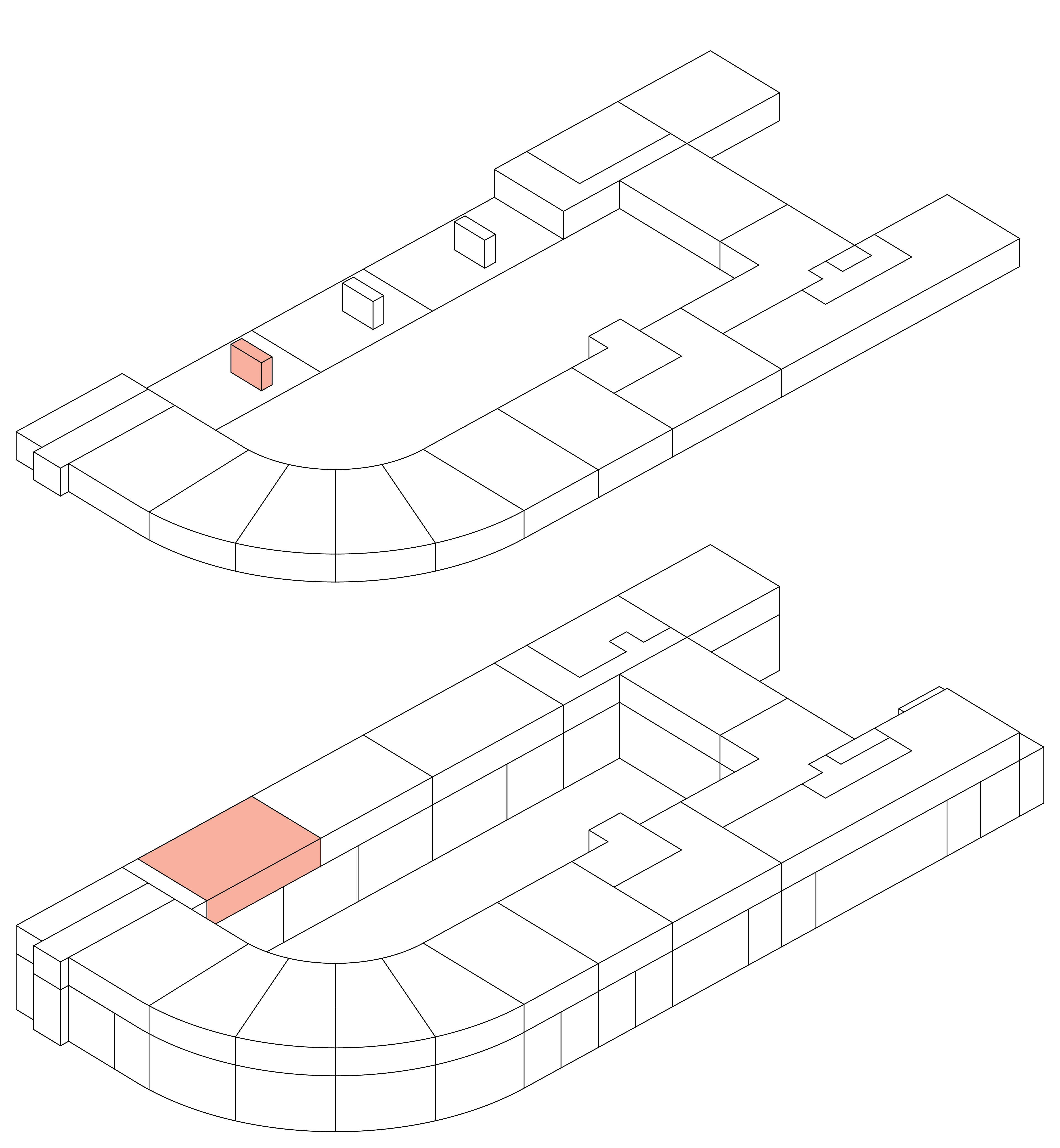 Isometrie Wohnung 37