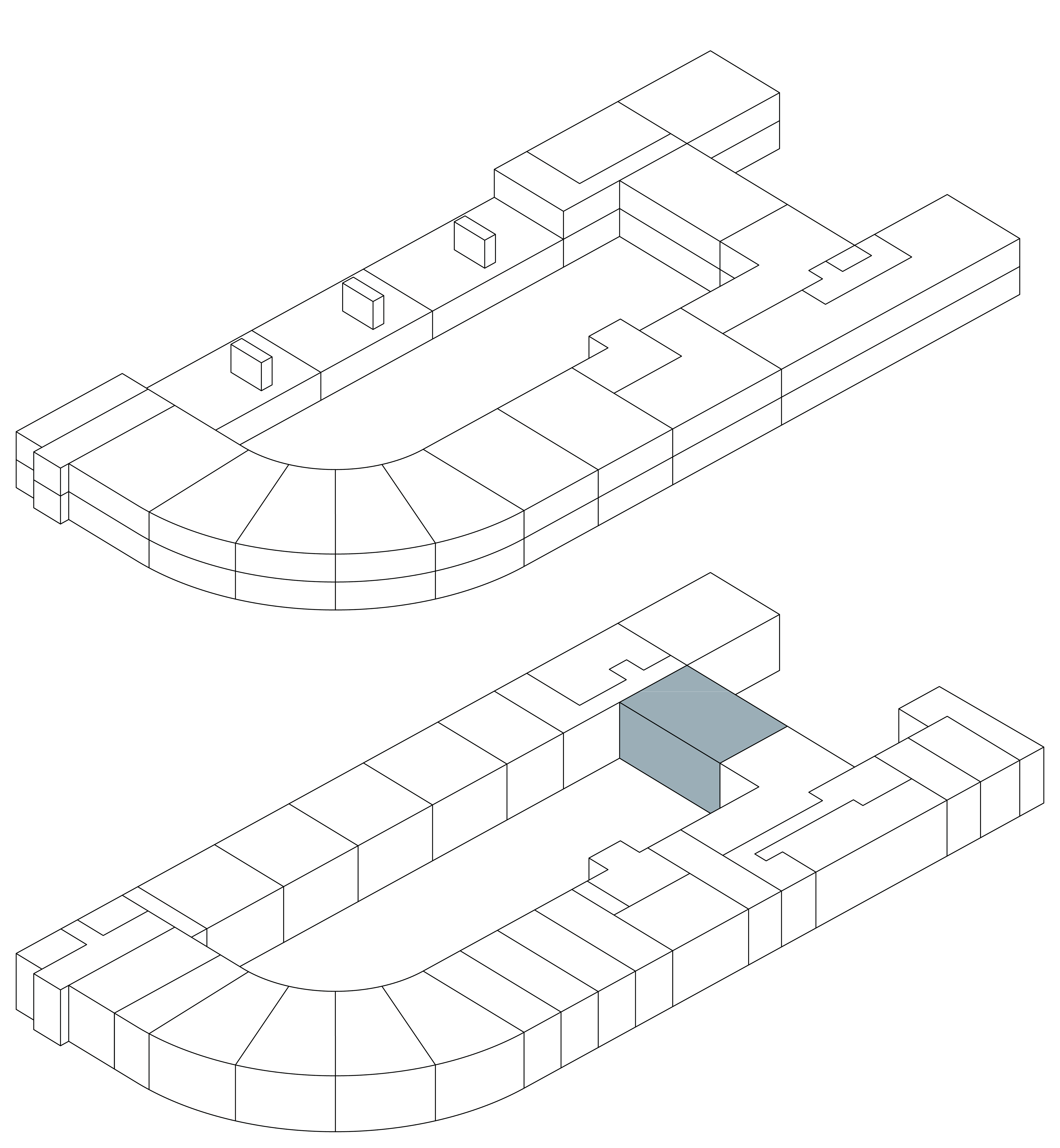 Isometrie Wohnung 41