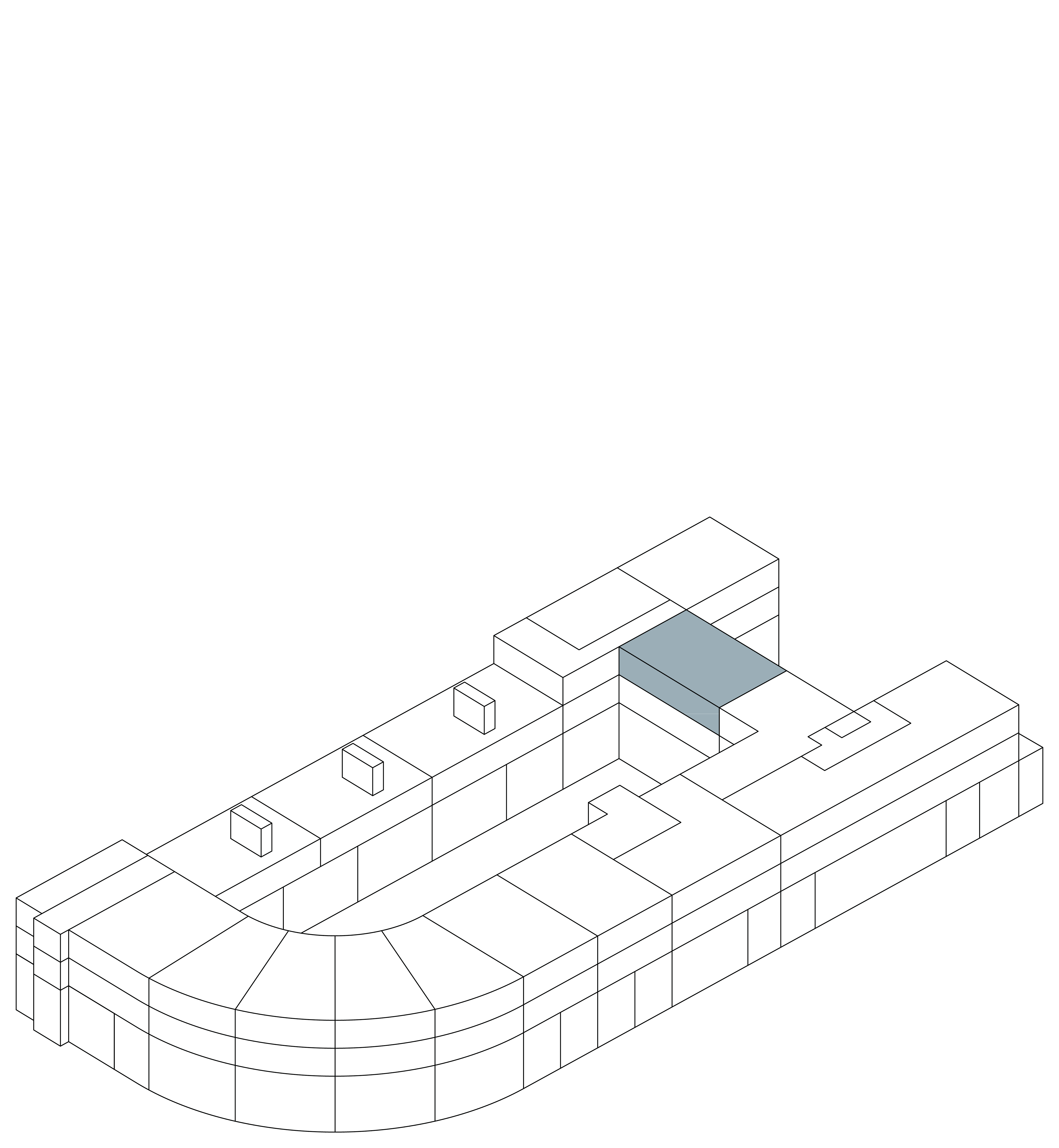Isometrie Wohnung 48