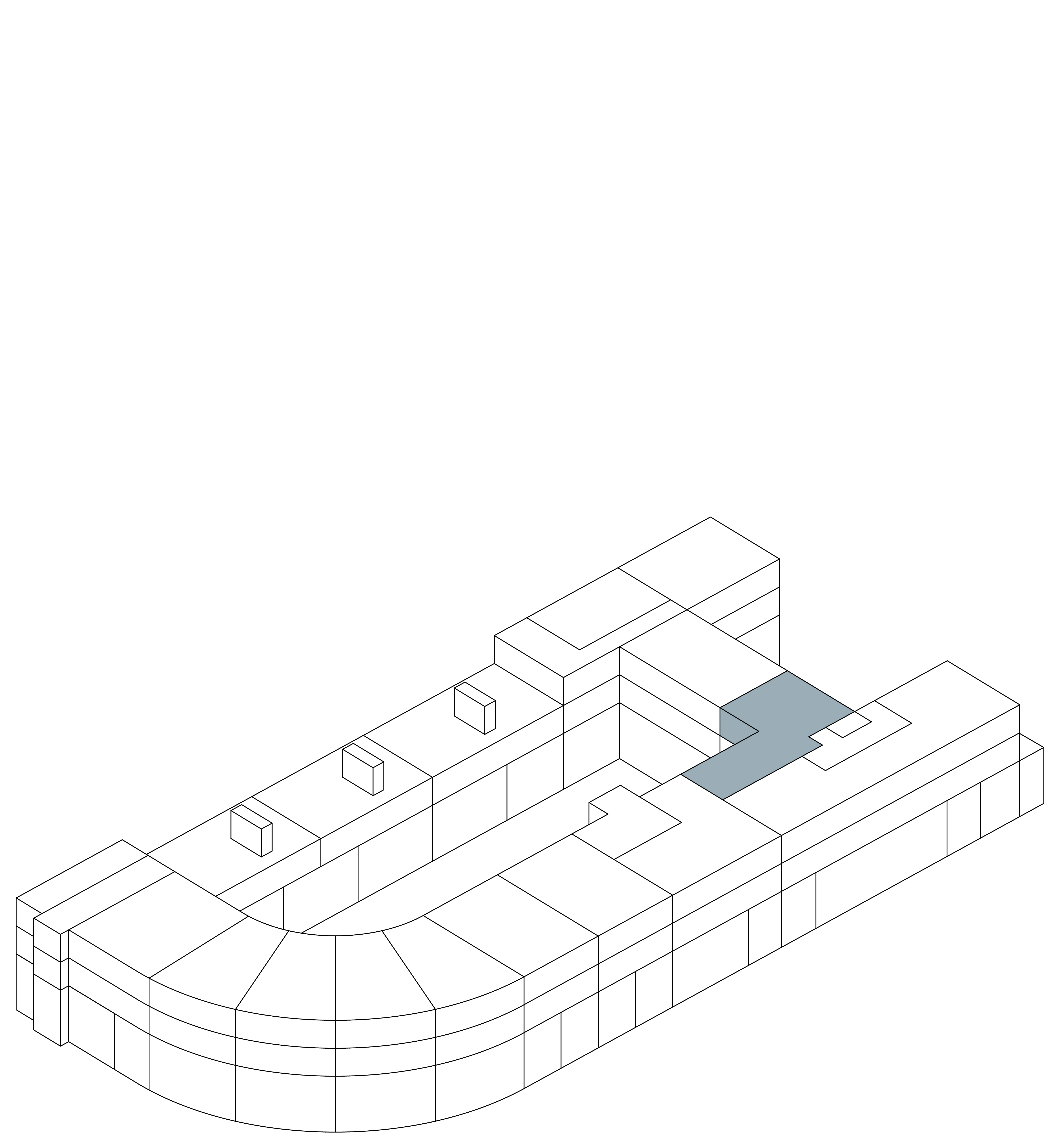 Isometrie Wohnung 49
