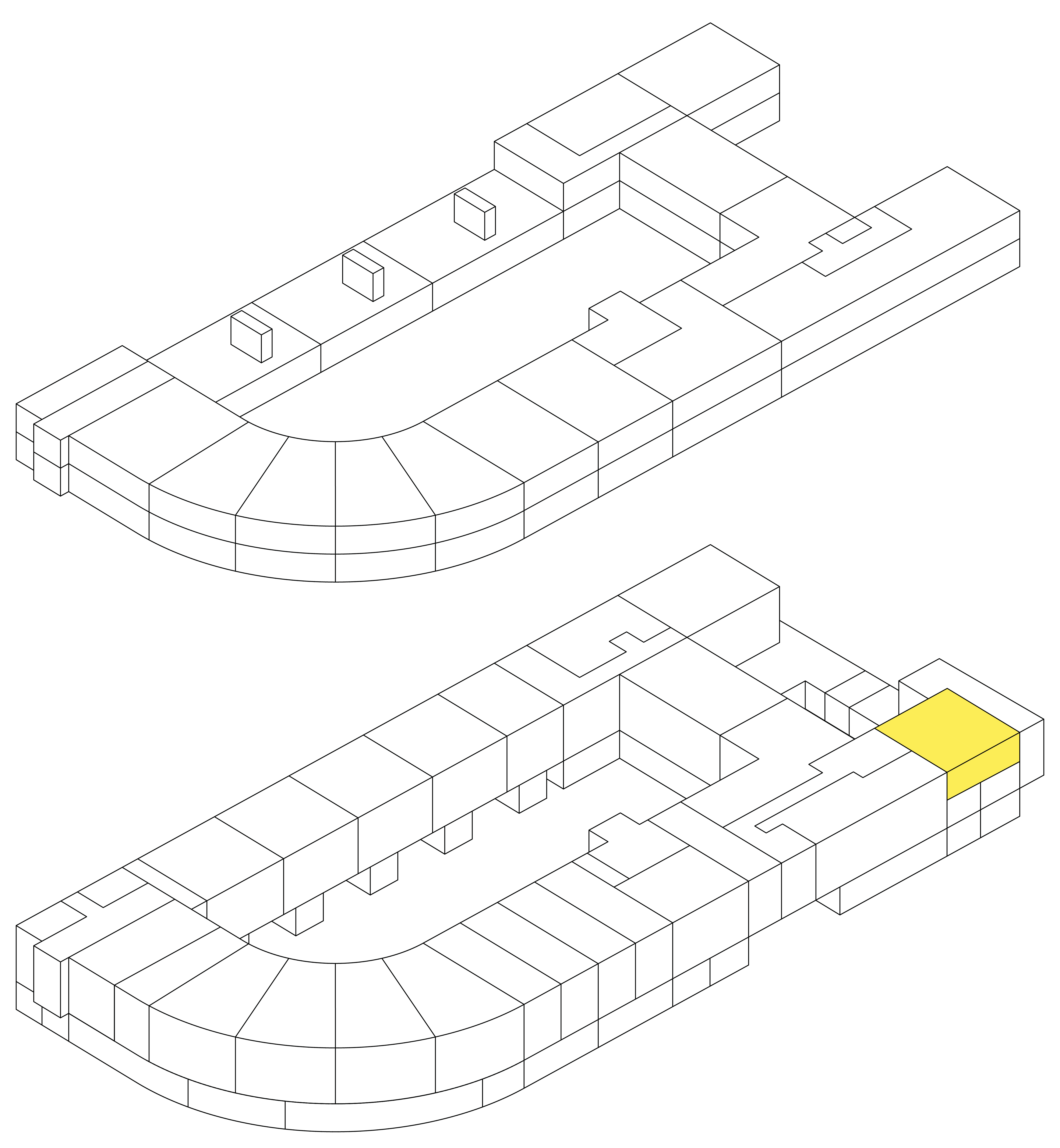 Isometrie Wohnung I